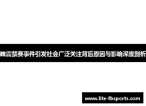 魏震禁赛事件引发社会广泛关注背后原因与影响深度剖析